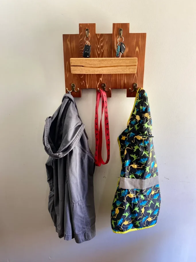 Gunstock Bucket Shelf Gunstock Stained Bucket Shelf